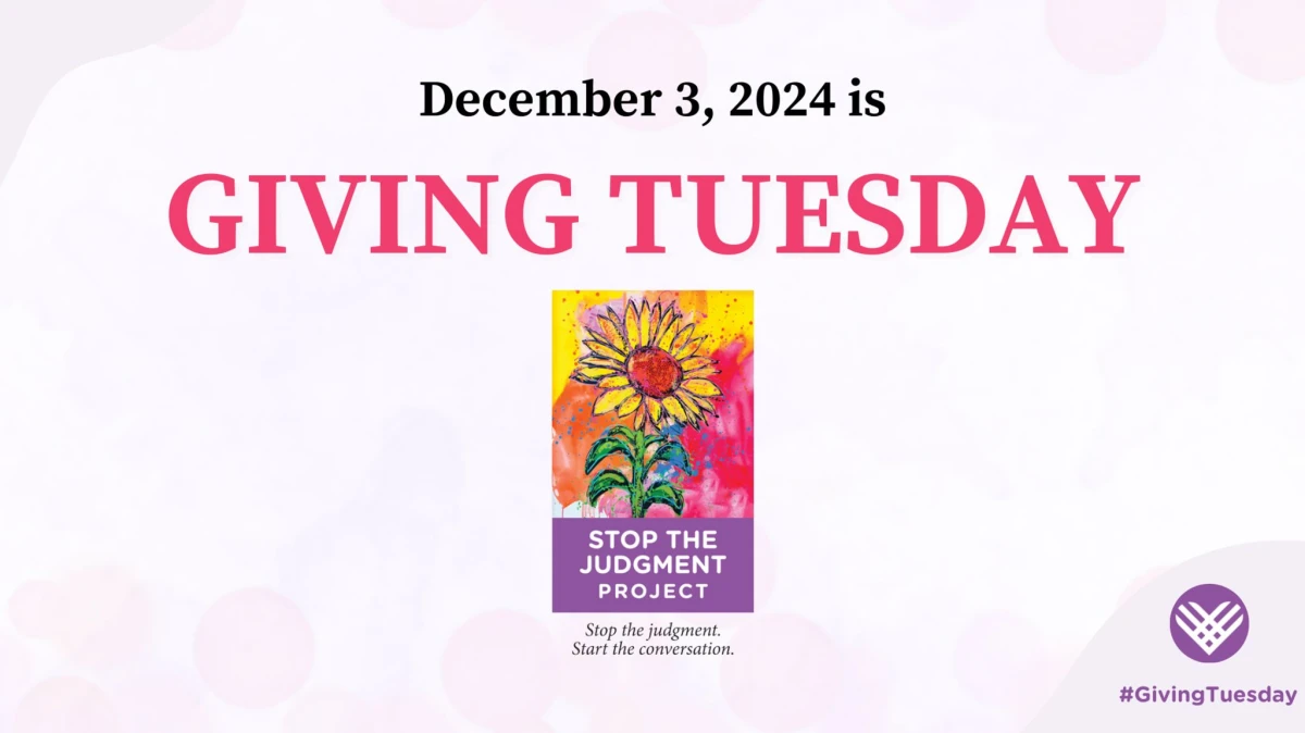 Stop The Judgment Project and Giving Tuesday