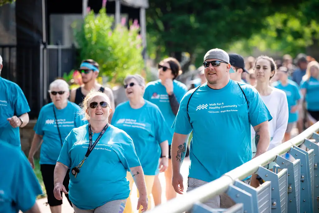 Participants at the Highmark Walk