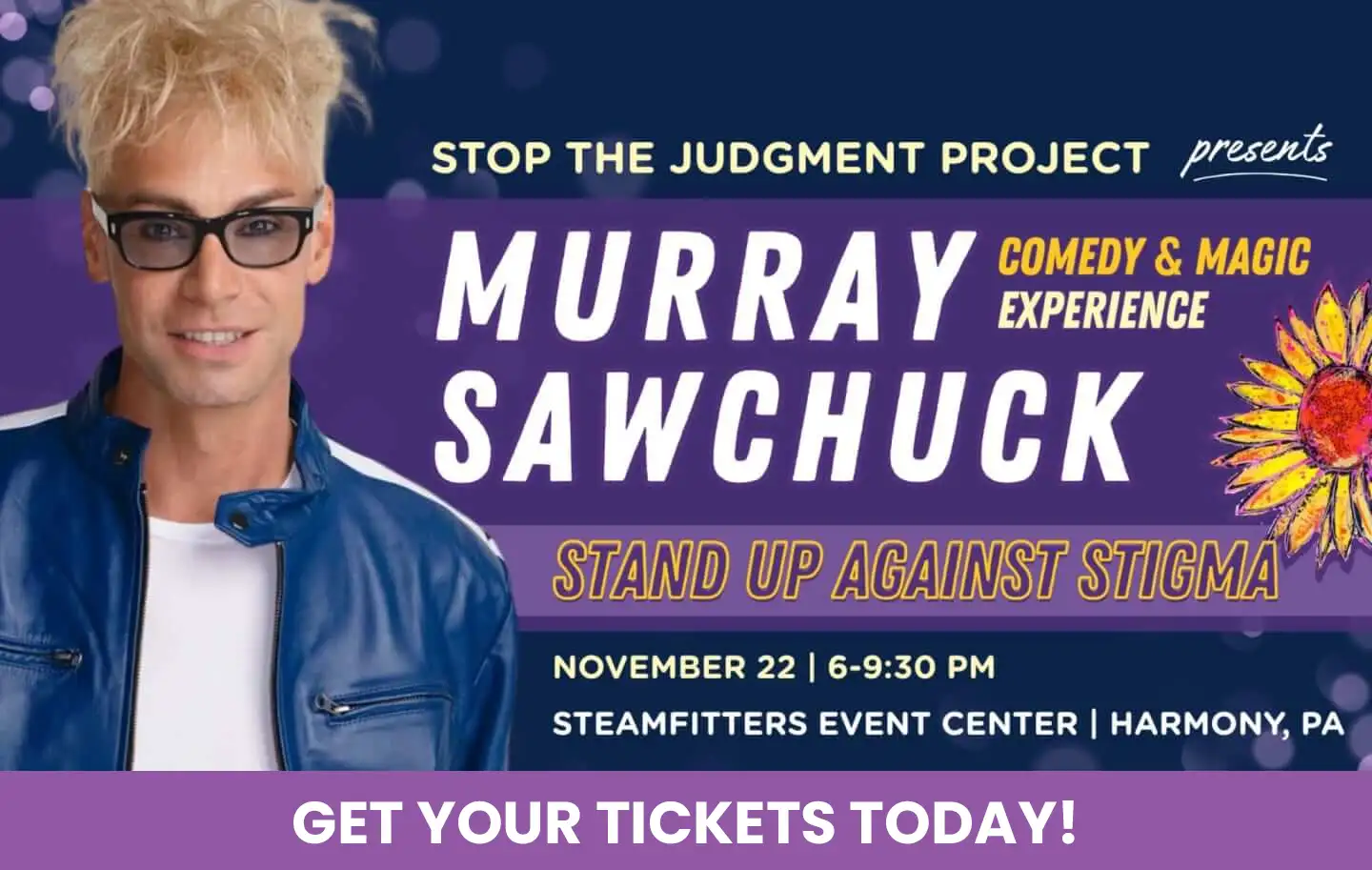 Stand Up Against Stigma featuring Murray Sawchuck